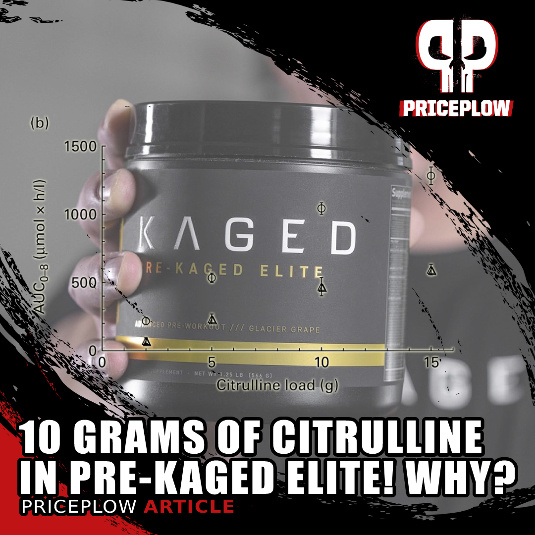 10 Grams of Citrulline in Pre-Kaged Elite