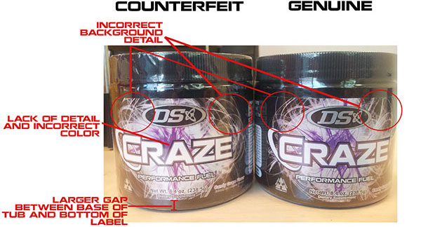 Craze was hit with a counterfeit scandal of its own... further muddying the issues debated above