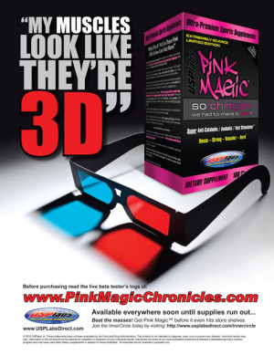 Pink Magic and 3D Muscles