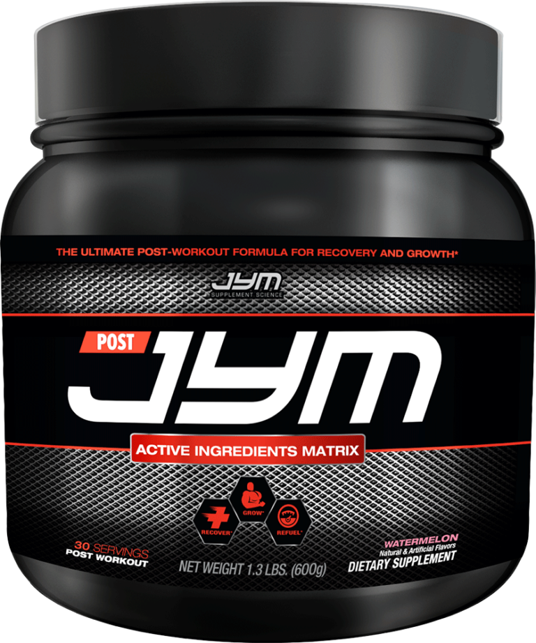 Jym Post Post JYM: The PhD's Answer To Post Workout Nutrition