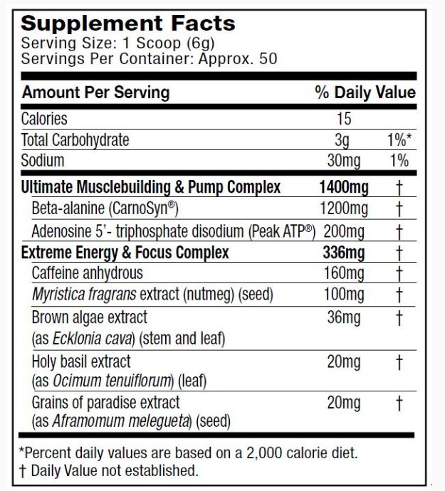 evolution shatter pre workout