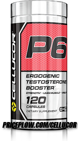 Cellucor® P6 Original Testosterone Booster, 120 Capsules