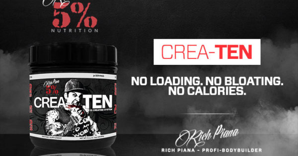 Rich Piana Crea-TEN: TEN Kinds of Creatine! WAAAT!