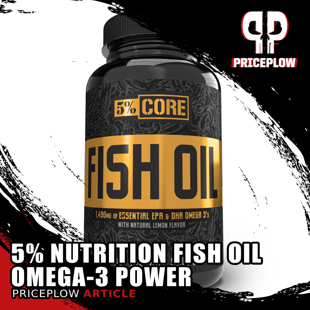 5% Nutrition Core Fish Oil: A Standard Supplement From One of the