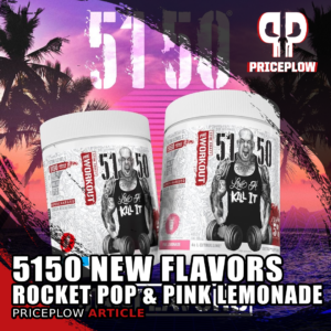 5% Nutrition 5150 New Flavors: Rocket Pop and Pink Lemonade
