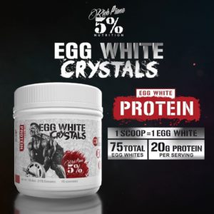 5% Nutrition Egg White Crystals