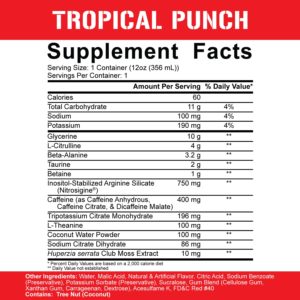 5% Nutrition KILL IT RTD Ingredients