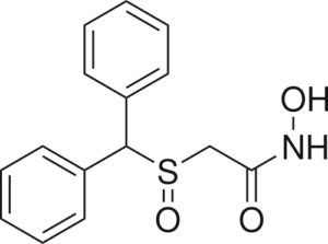 Notice the subtle difference between Adrafinil's structure compared to Modafinil.