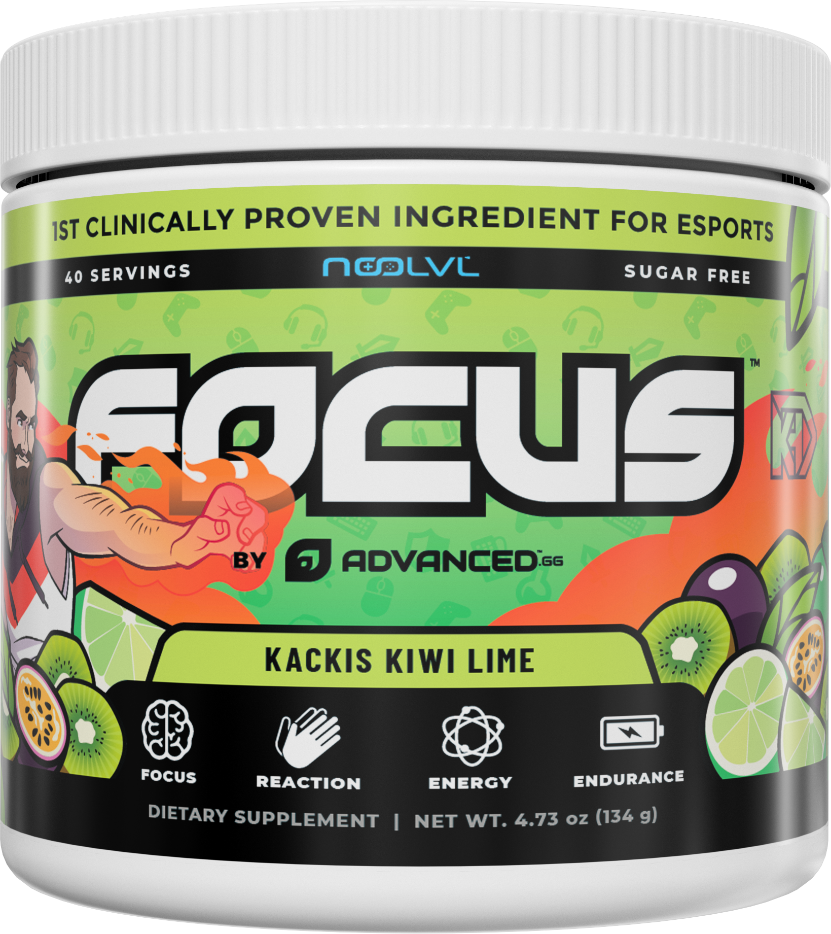 Advanced.gg Focus Kackis Kiwi Lime