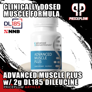 Advanced Muscle Plus: ABN’s Muscle Building Formula with 2g DL185 Dileucine