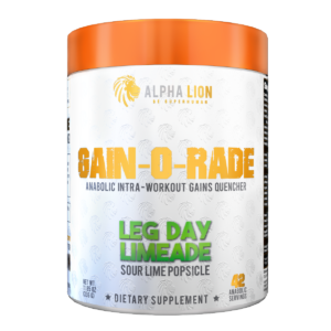 Alpha Lion GAIN-O-RADE Legday Limeade Label