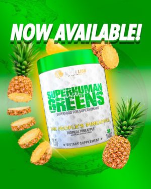 Alpha Lion SuperHuman Greens Pineapple