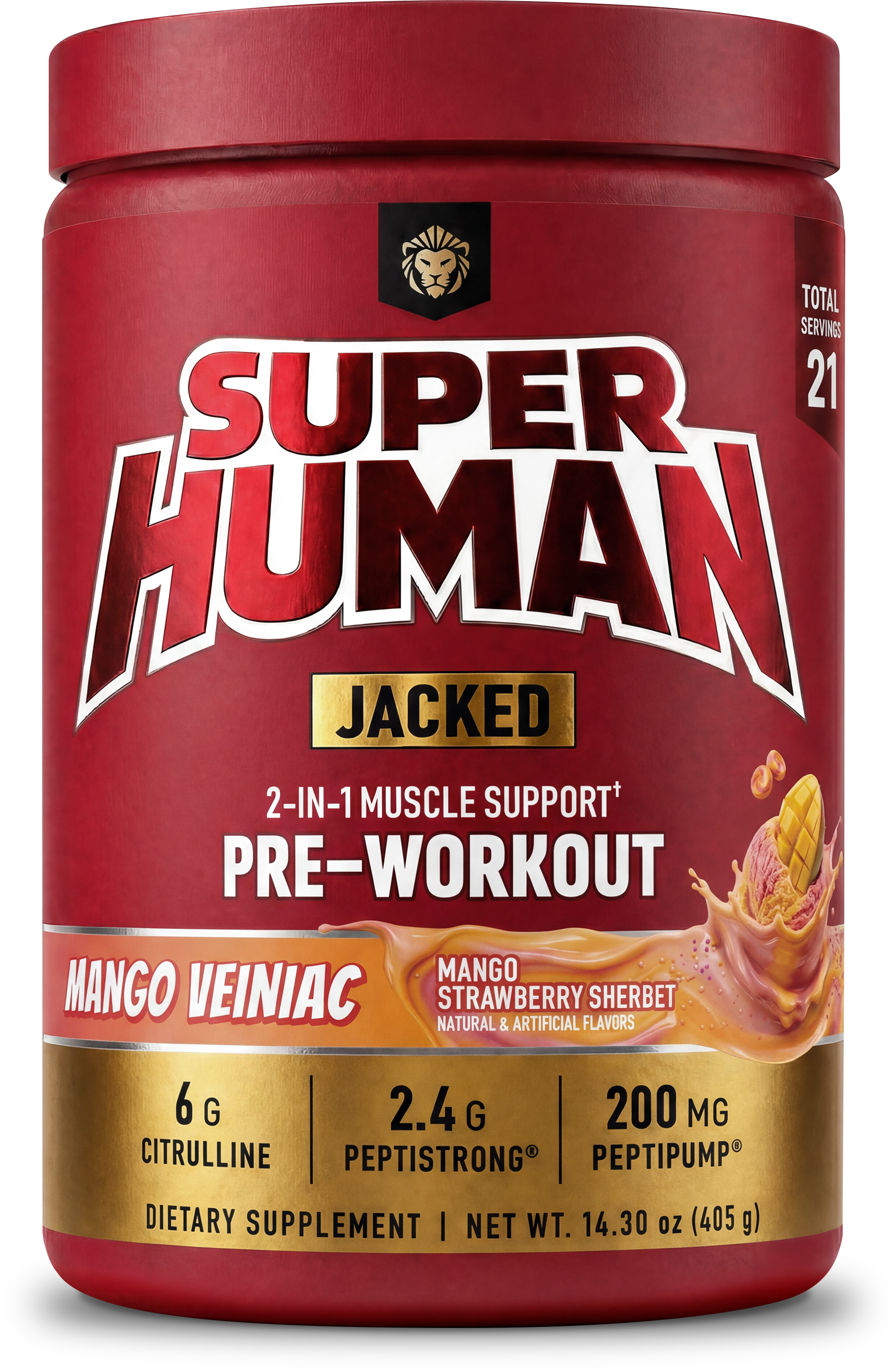 Alpha Lion SuperHuman Jacked