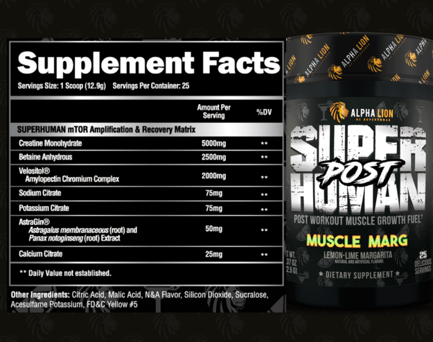 Alpha Lion SuperHuman Post