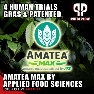 AmaTea Max: A Patented Guayusa Extract From Applied Food Sciences for Smoother Energy