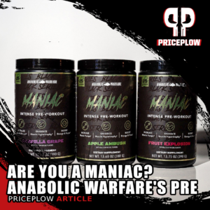 Anabolic Warfare Maniac Black Series