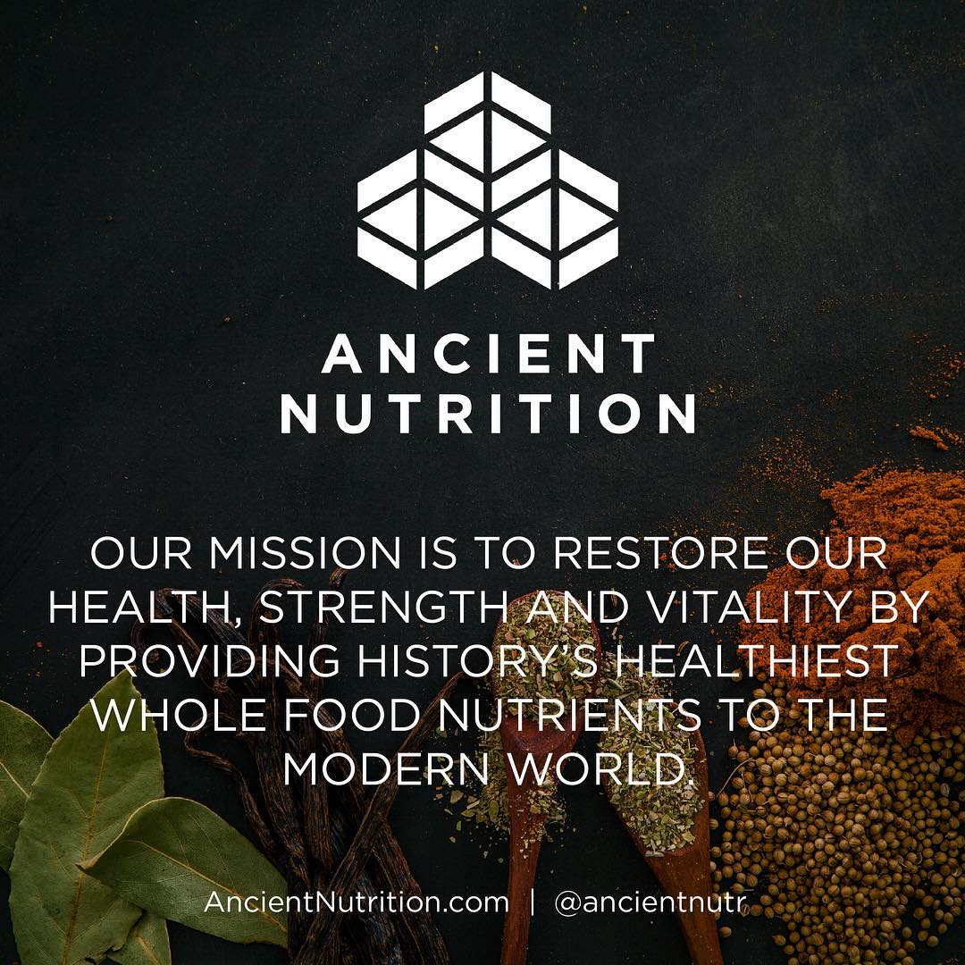 Ancient Nutrition Statement