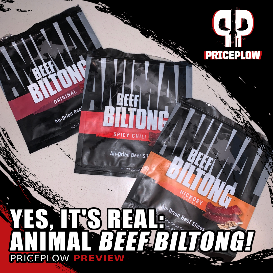 YES, it's Real: Animal Beef Biltong is Here!
