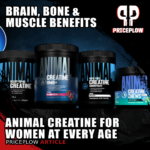 Creatine for Women: Animal's Science-Backed Guide to Performance, Health, and Longevity