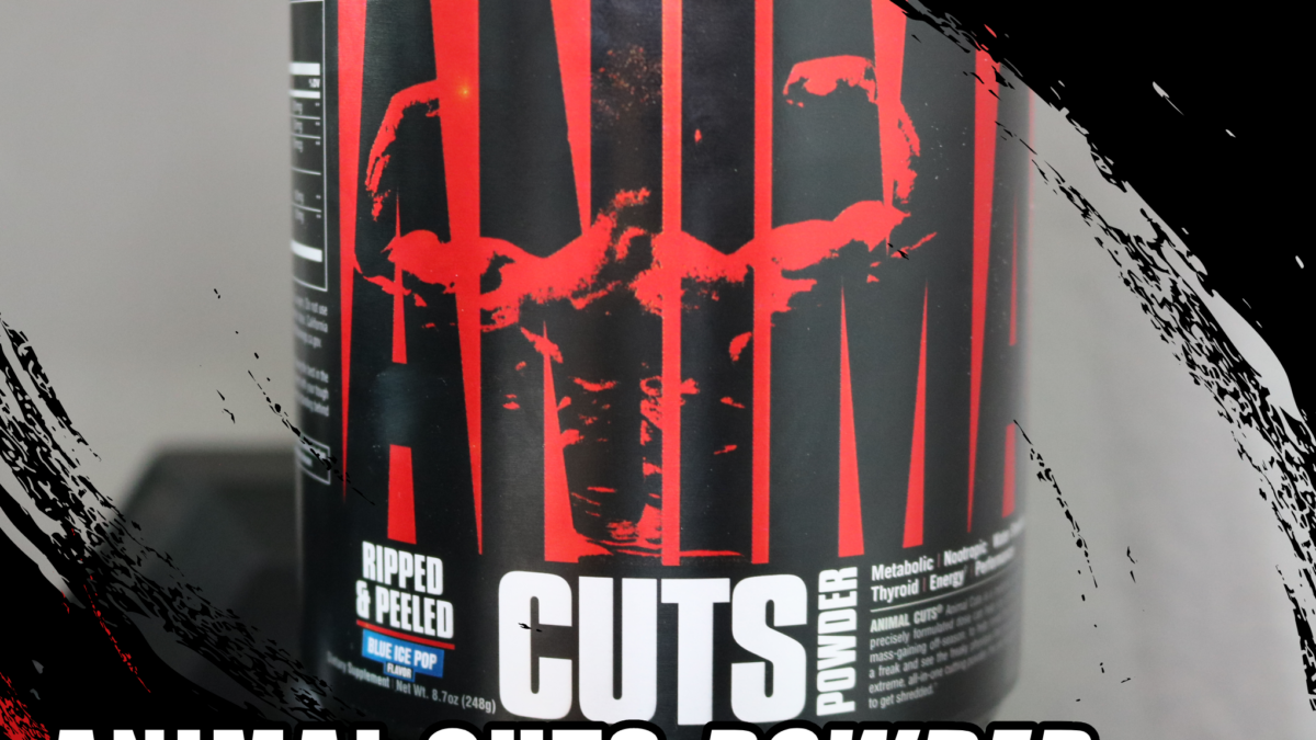 Animal Cuts POWDER: A Fat-Burning Drink for the Athletes at Animal