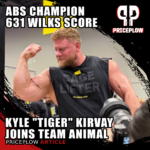 Kyle "Tiger" Kirvay Joins Team Animal: Breaking Barriers and Redefining Powerlifting Dominance
