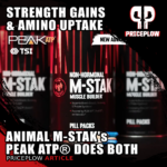 Doing Double Duty: How Animal M-Stak's PEAK ATP® Powers Strength AND Protein Uptake