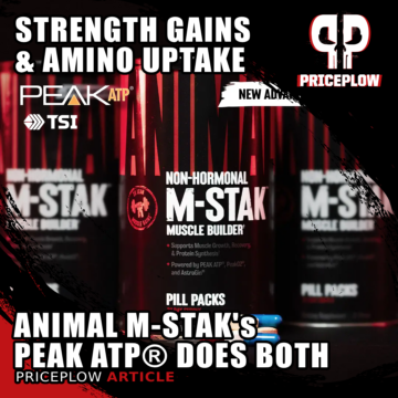 Doing Double Duty: How Animal M-Stak's PEAK ATP® Powers Strength AND Protein Uptake
