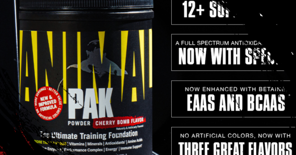 Universal Nutrition ANIMAL PAK 30 Packs Training Pack Updated Formula Less  Pills