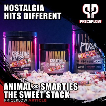 Animal x Smarties: Creatine HMB+, Pump Non-Stim, and Creatine Chews Get an Iconic Candy Collab