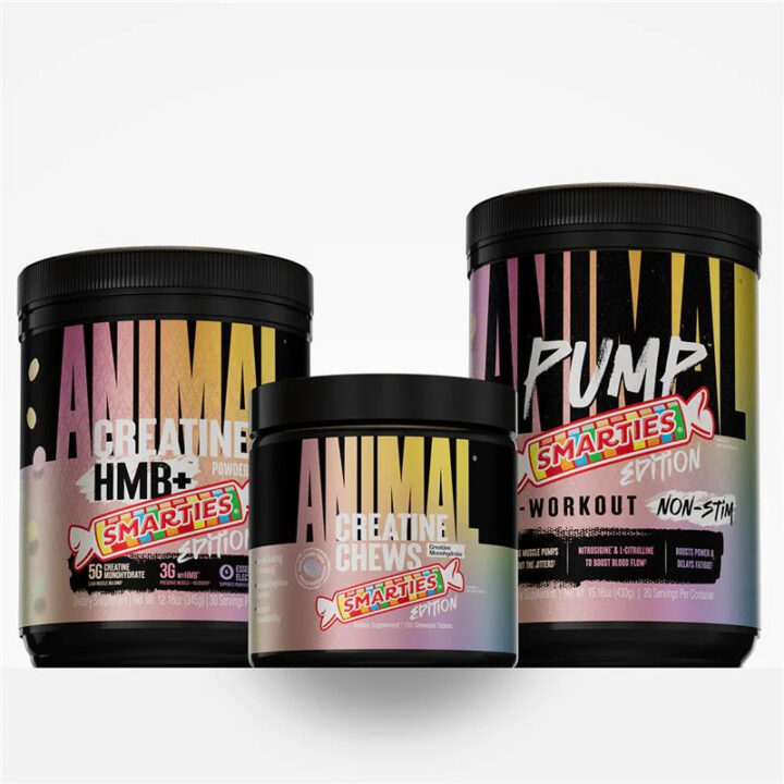 Animal x Smarties: Creatine HMB+, Pump Non-Stim, and Creatine Chews Get ...