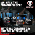 Animal x Vitamin Shoppe: Creatine Day!