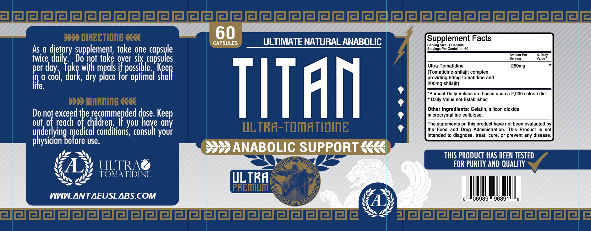 Antaeus Labs Titan Label