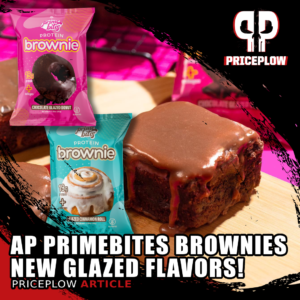 AP Prime Bites Protein Brownies Glazed