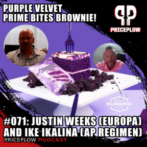 AP Regimen Prime Bites Protein Brownie Purple Velvet Europa Sports
