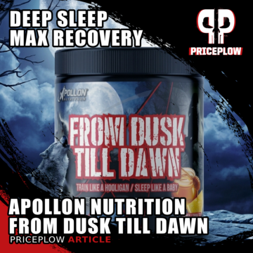 Apollon Nutrition From Dusk Till Dawn: Monstrous Deep Sleep and Recovery Formula