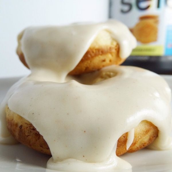 Apple Cider Protein Donuts