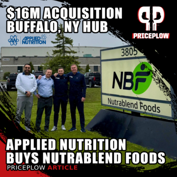 Applied Nutrition Acquires Nutrablend Foods: US Manufacturing Hub Arrives with Basic Supplements and GR8 Lifestyle