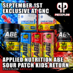 Applied Nutrition Brings Sour Patch Kids Back to GNC in ABE Energy and Pre-Workout