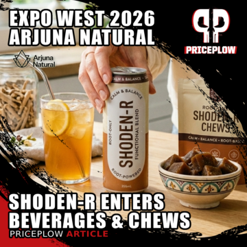 Arjuna Natural Brings Shoden-R Beverages and Chews to Expo West 2026