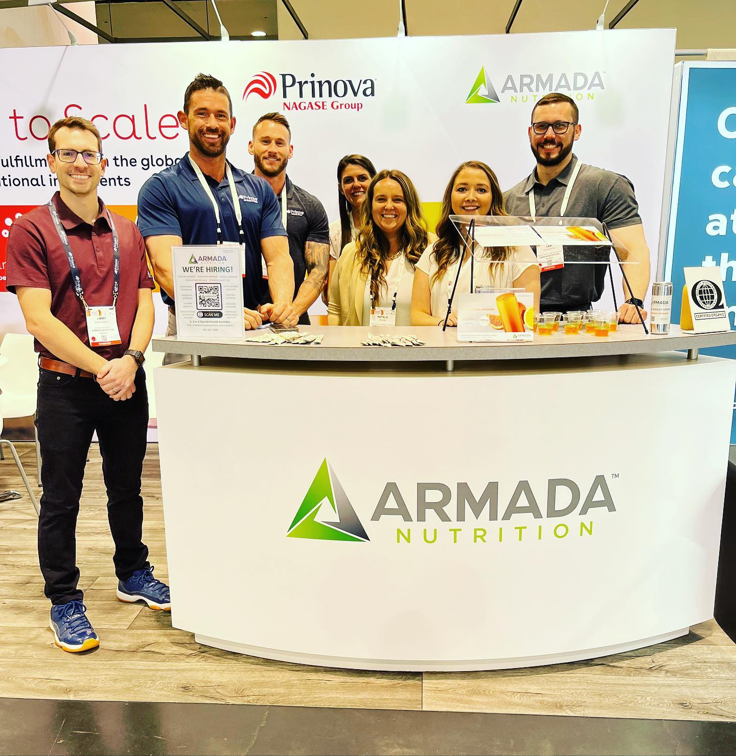 Armada Nutrition Tradeshow Booth