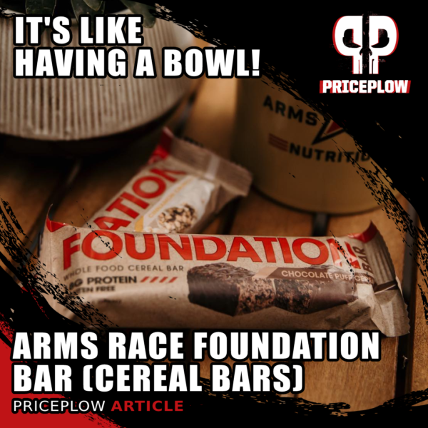 Arms Race Nutrition Foundation Bar Crunchy Cereal Protein Bars