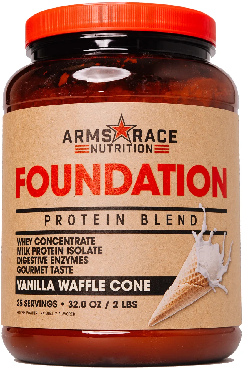 Arms Race Nutrition Vanilla Waffle Cone Foundation