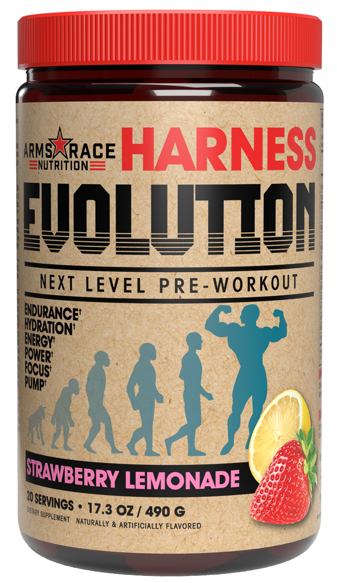 Arms Race Nutrition Harness Evolution Strawberry Lemonade
