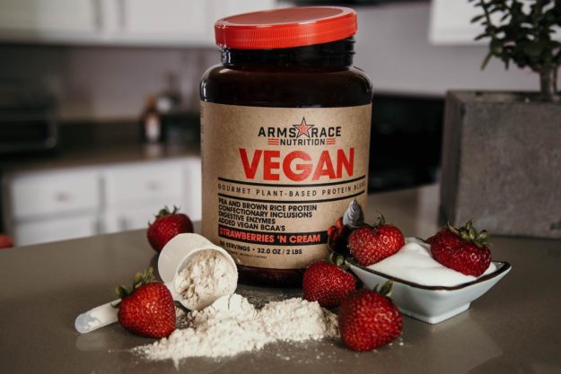Arms Race Nutrition Vegan Strawberries 'n Cream