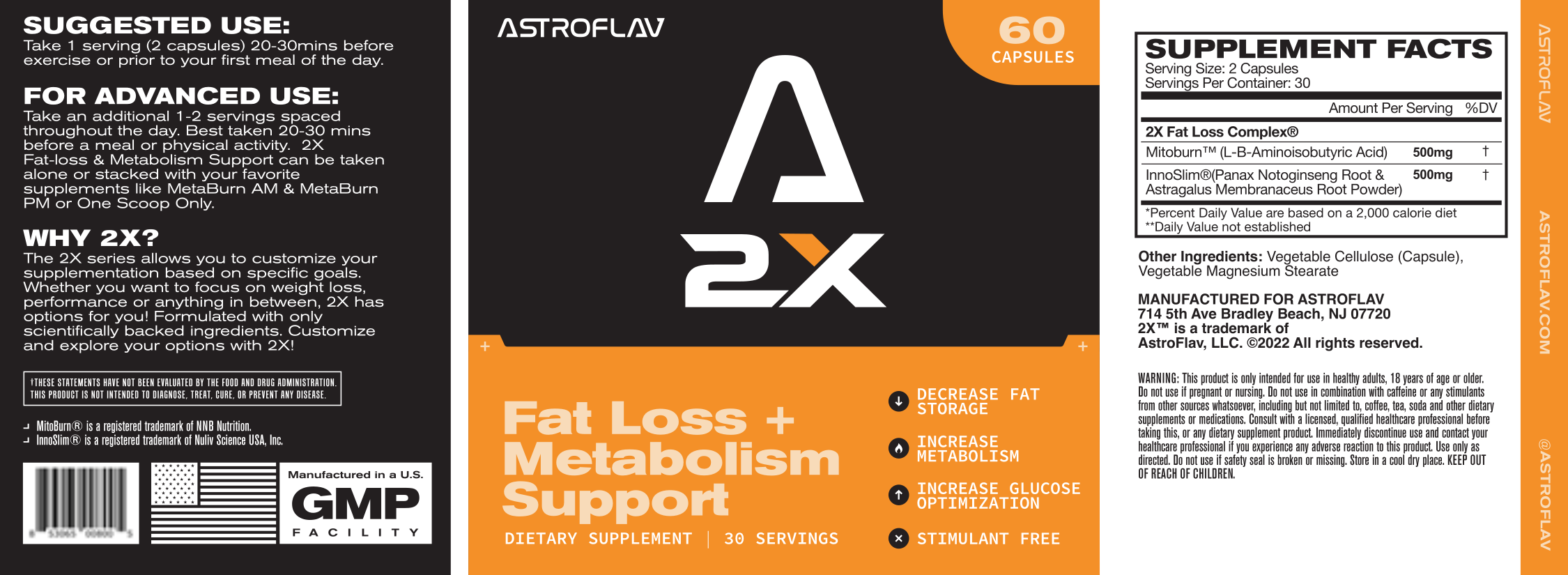 AstroFlav 2X Label