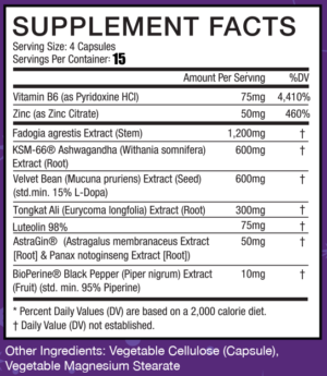 AstroFlav Elevated Free Trial Ingredients