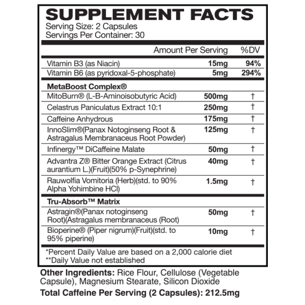 AstroFlav MetaBurn AM Weight Loss at the Boiling Point
