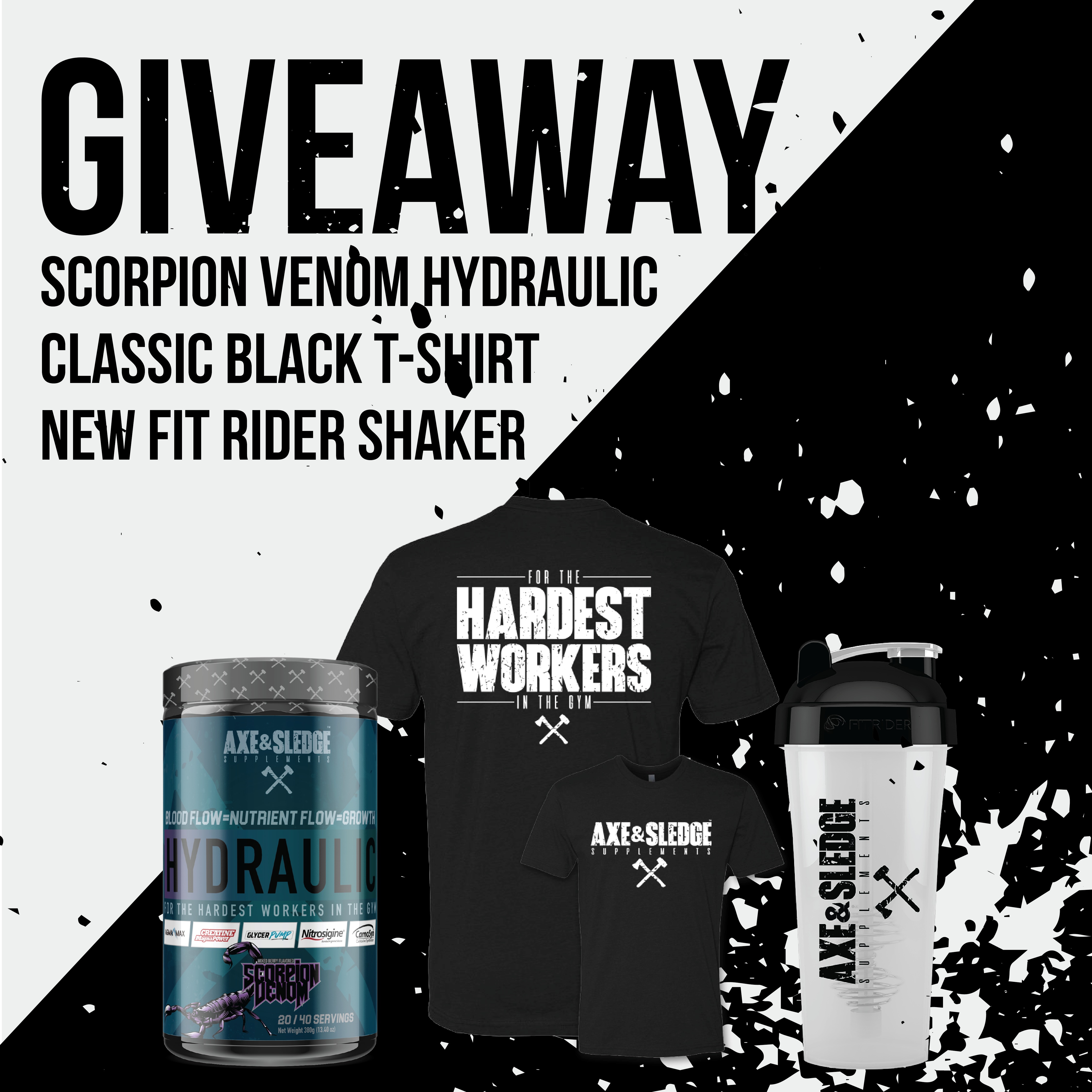 win axe & sledges hydraulic from pumpmaster seth feroce!