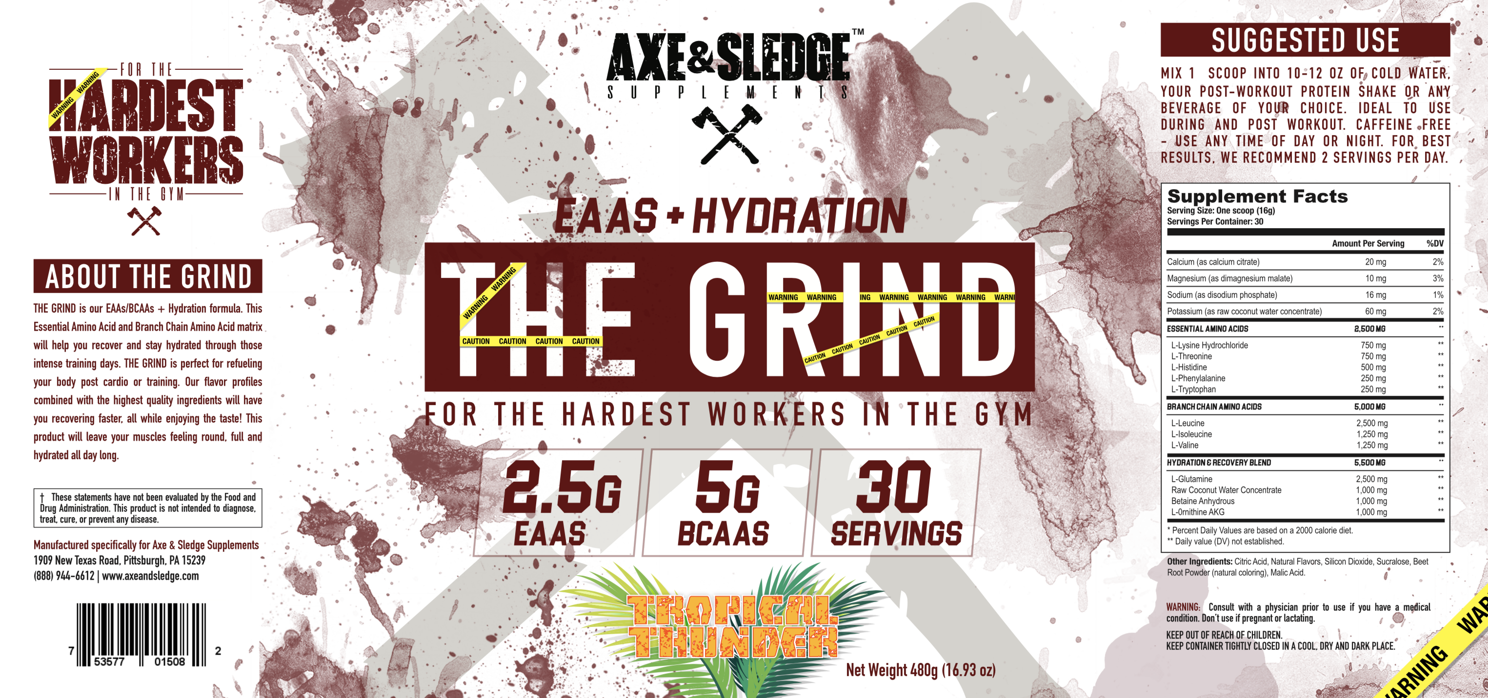 Axe & Sledge The Grind Label