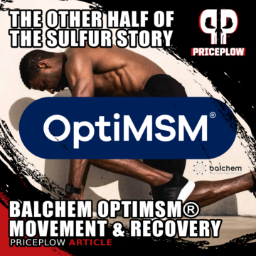 OptiMSM® for Movement, Recovery, and Joint Health: The Other Half of the Sulfur Story